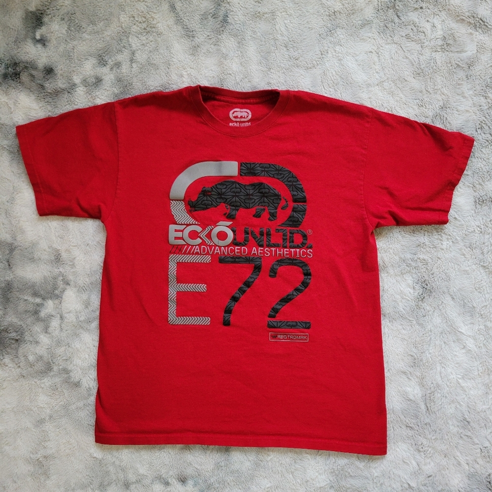 🟢Free With Purchase Echo Men's M Short Sleeve Logo Tee